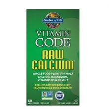 Garden of Life, Vitamin Code, Raw Calcium, 60 Veggie Caps.